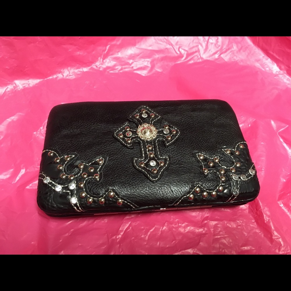 Rhinestone Set (Purse, wallet, ckbook cover)- NEW - Picture 4 of 6